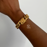 Plain | Adorn Cuban Bracelet (16mm)