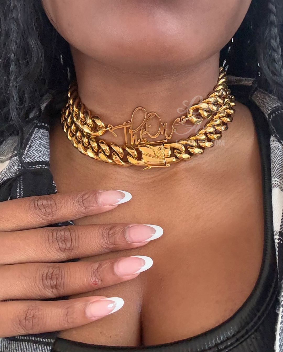 Plain | Adorn Cuban Necklace (16mm)